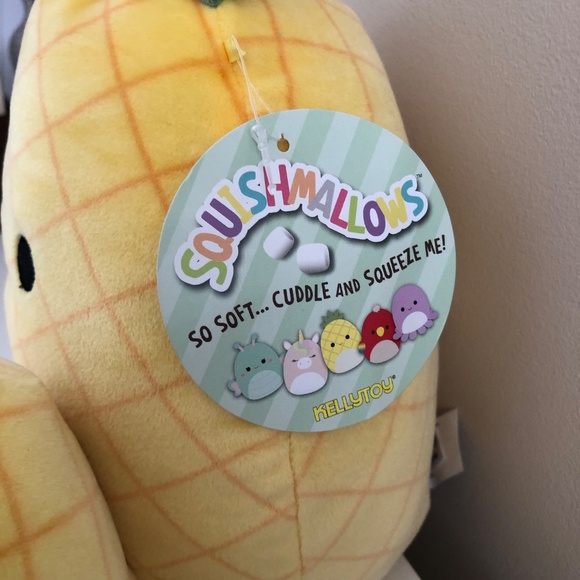 NWT SET OF 2 Squishmallow Maui the Pineapple 5" + 8" FIRST RELEASE 2020 - Picture 5 of 7
